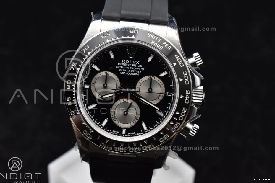 SH4131 Daytona 819 on V Best QF 126519LN Edition Strap Rubber Tailored 1:1 0715